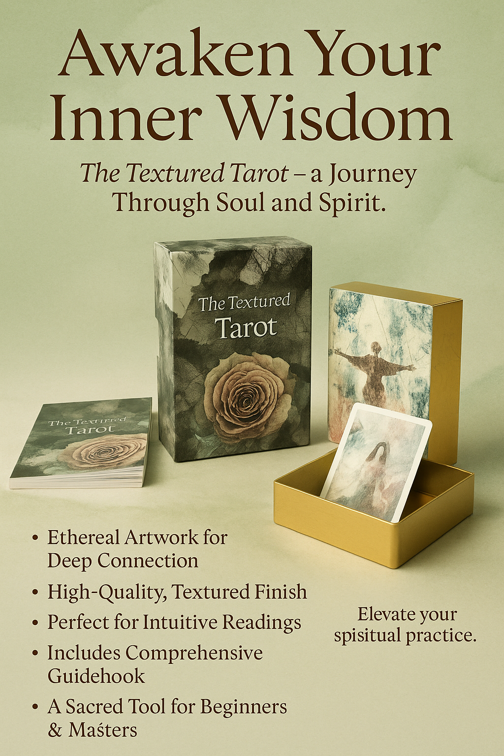 The Textured Tarot — a Journey Through Soul and Spirit.